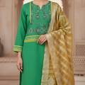 Unstitched 3 Piece Winter Collection-PREMIUM KHADDAR