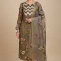 Unstitched 3 Piece Winter Collection-PREMIUM KHADDAR