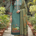 Unstitched 3 Piece Winter Collection-PREMIUM KHADDAR