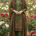 Unstitched 3 Piece Winter Collection-PREMIUM KHADDAR