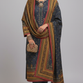 Unstitched 3 Piece Winter Collection-PREMIUM KHADDAR