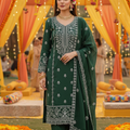 Unstitched 3 Piece Winter Collection-PREMIUM KHADDAR