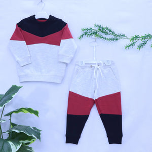 The Tri-Color Chevron Track Suit MODST Online Store
