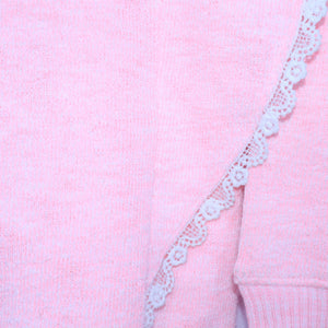 The Sweet Ruffle-Detail Knit Sweater MODST Online Store