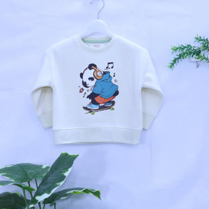 The "Skate Vibes" Panda Crewneck Sweatshirt MODST Online Store