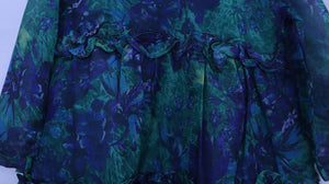 Mystical Midnight Floral Tiered Dress MODST Online Store