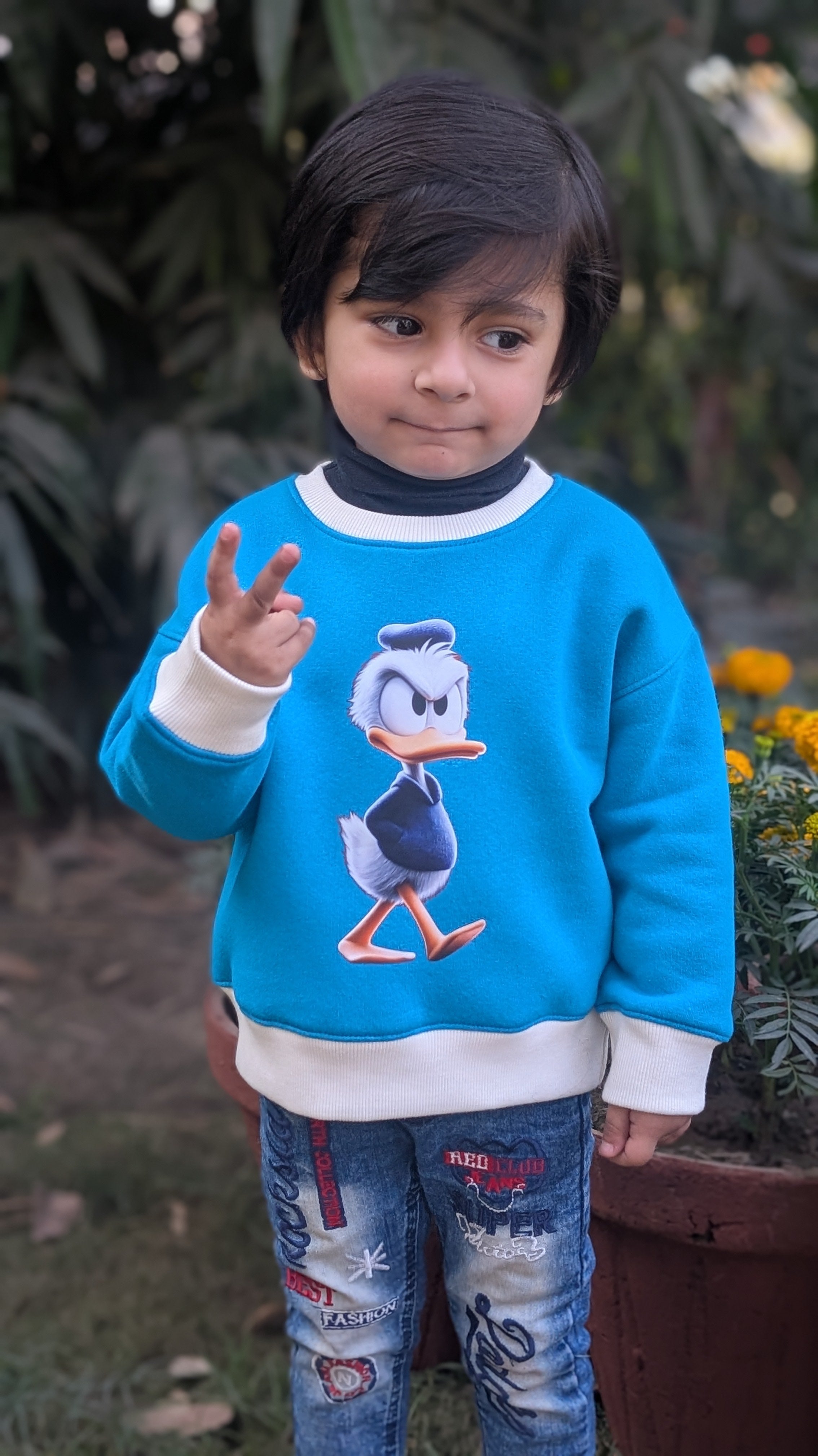 The Dapper Donald Duck Crewneck Sweatshirt MODST Online Store