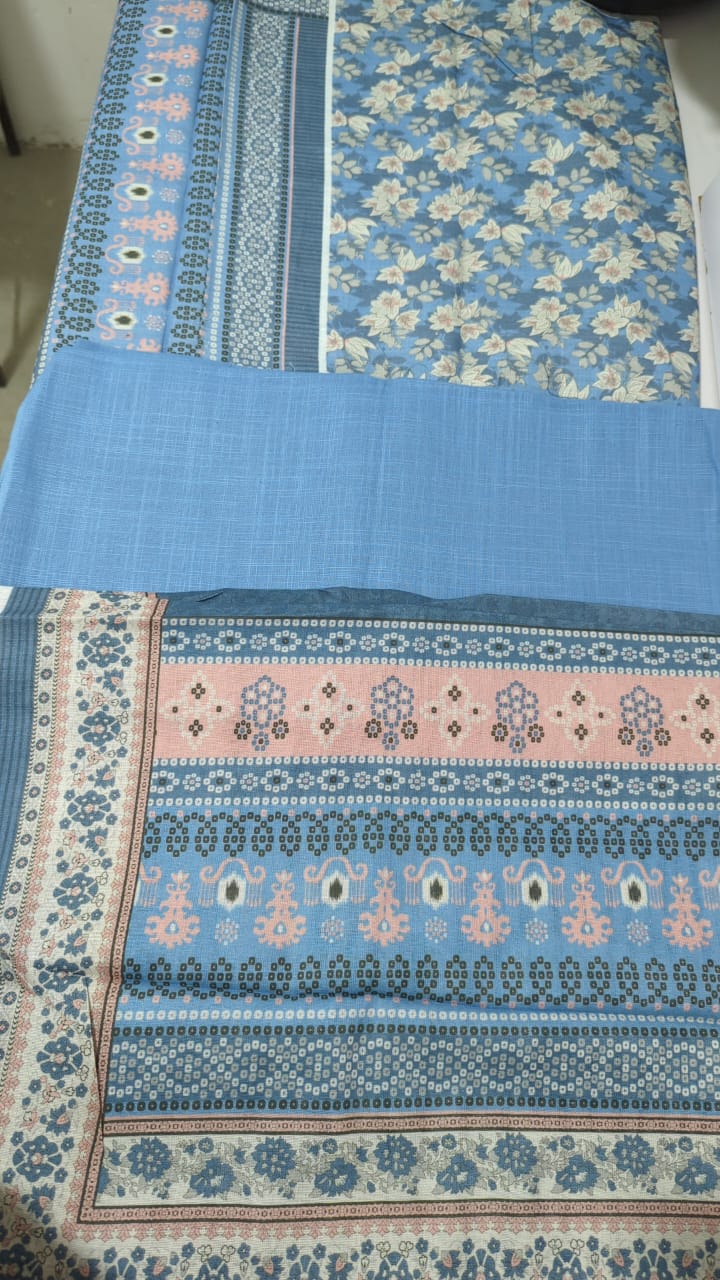 Unstitched 3 Piece Winter Collection-PREMIUM KHADDAR