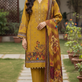 Unstitched 3 Piece Winter Collection-PREMIUM KHADDAR