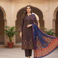 Unstitched 3 Piece Winter Collection-PREMIUM KHADDAR