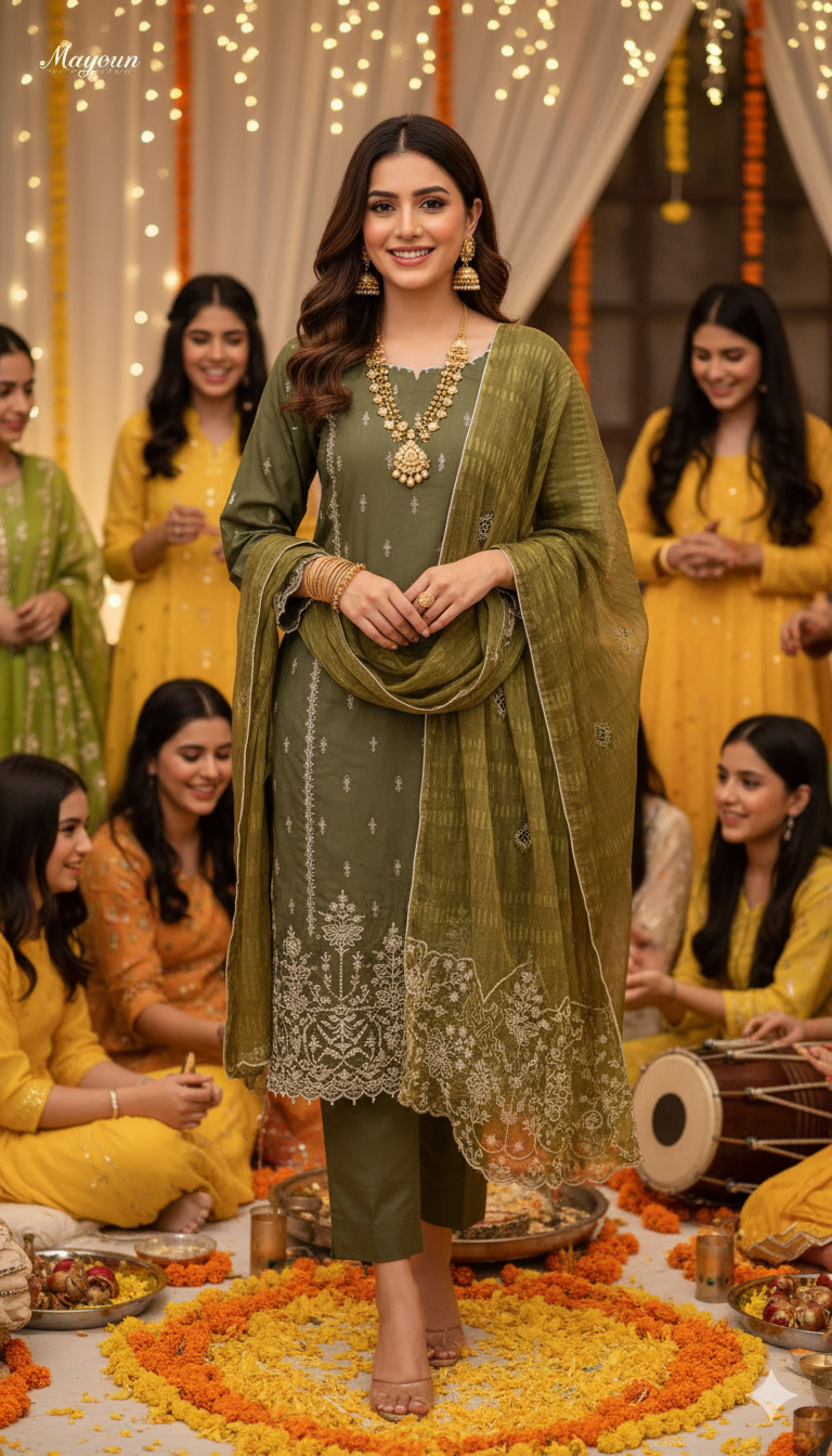 Unstitched 3 Piece Winter Collection-PREMIUM KHADDAR