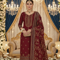 Unstitched 3 Piece Winter Collection-PREMIUM KHADDAR
