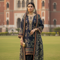 Unstitched 3 Piece Winter Collection-PREMIUM KHADDAR