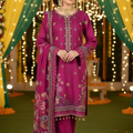 Unstitched 3 Piece Winter Collection-PREMIUM KHADDAR