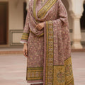 Unstitched 3 Piece Winter Collection-PREMIUM KHADDAR