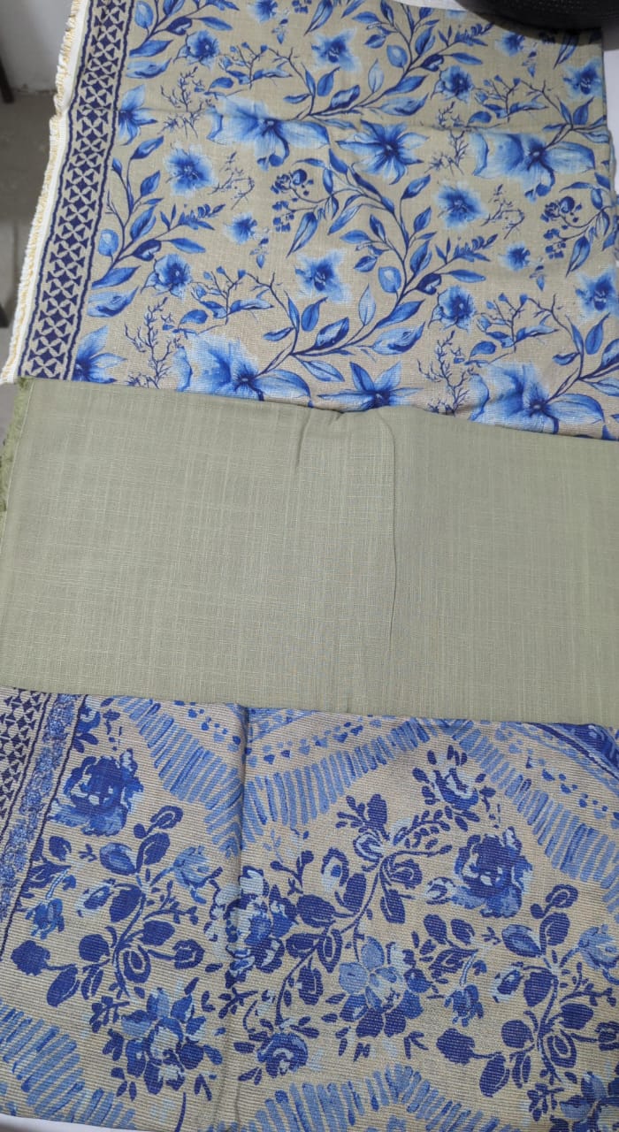 Unstitched 3 Piece Winter Collection-PREMIUM KHADDAR