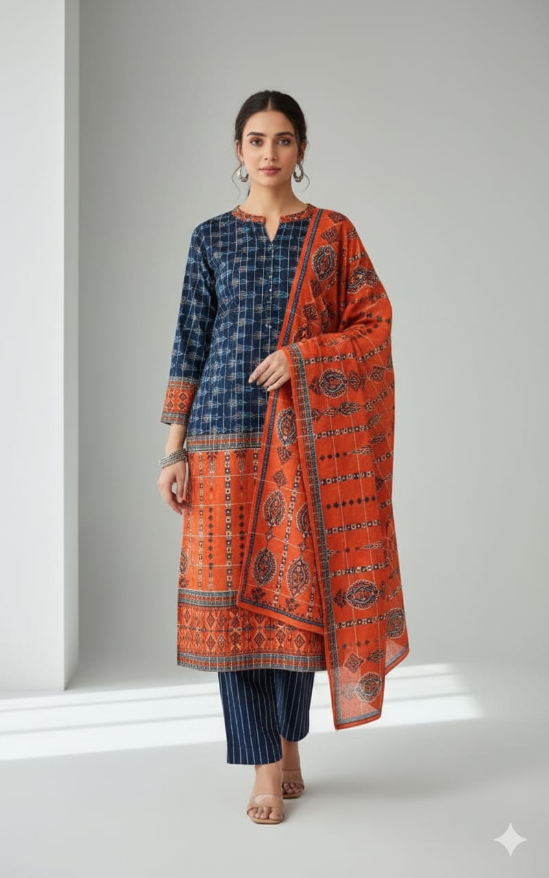Premium Khaddar -  2 piece