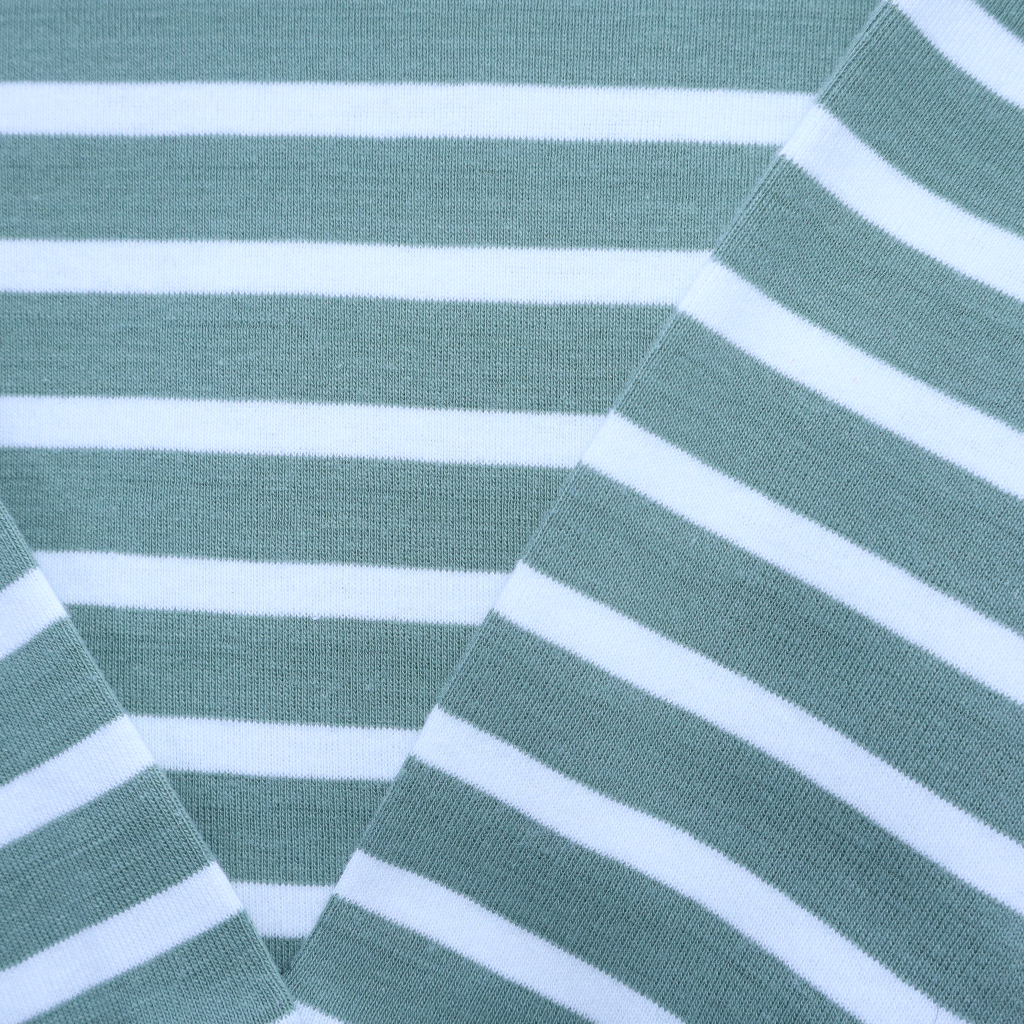 Sage Green Mariner Stripe Long-Sleeve Tee MODST Online Store