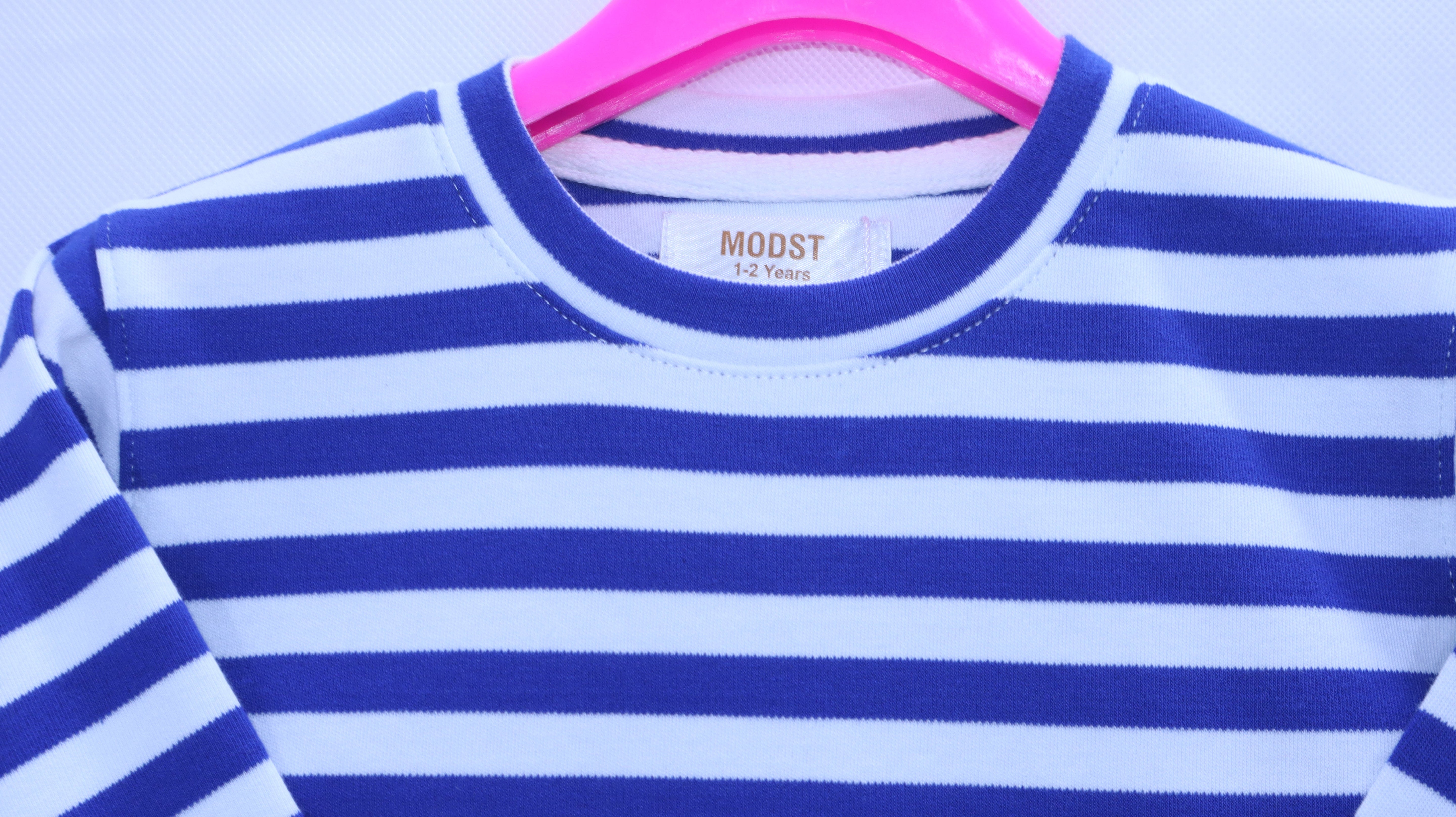 The Classic Navy & White Breton Stripe Tee MODST Online Store