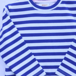 The Classic Navy & White Breton Stripe Tee MODST Online Store