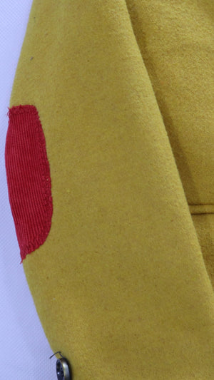 Dapper Little Gentleman: Mustard Elbow-Patch Blazer MODST Online Store