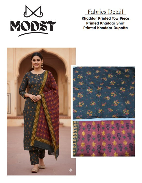 Unstitched 3 Piece Winter Collection