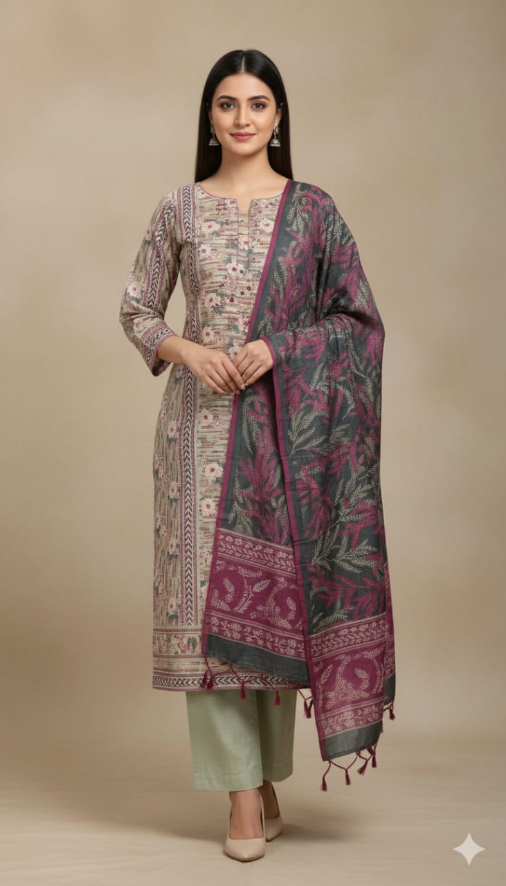 Premium Khaddar - 3 piece